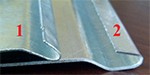 Замок изготовленный на кромкогибе WorkMetall